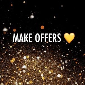 MAKE OFFERS I AM REASONABLE 💛